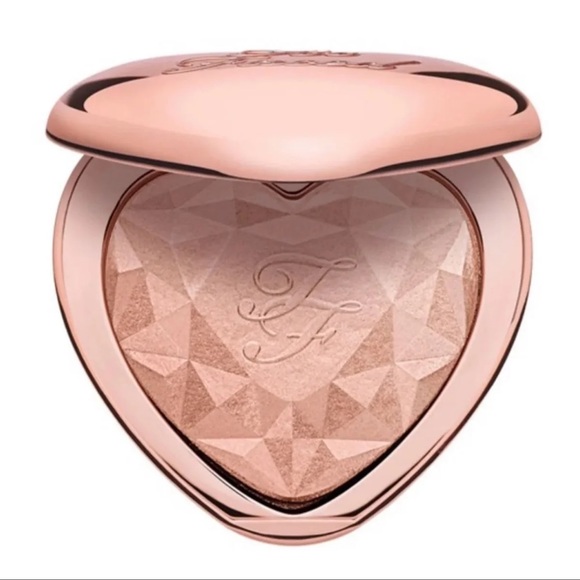 Too Faced Love Light Highlighter Makeup Rose Gold Nwt - Picture 2 of 12